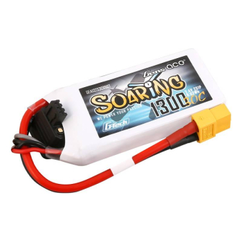 Akumulator Gens Ace Soaring 2S 1300mAh 7.4V 30C XT60